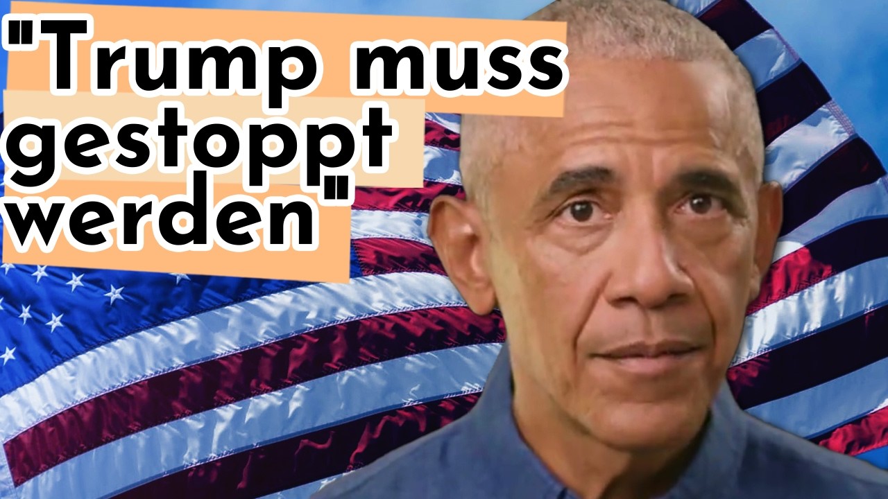 Obama sieht in Trump GEFAHR FÜR DEMOKRATIE
