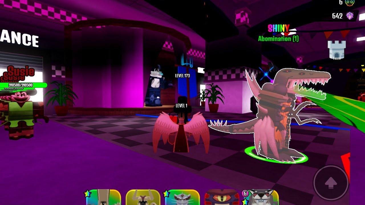 Shiny abom showcase (Roblox the house td) (not looking for trades anymore)