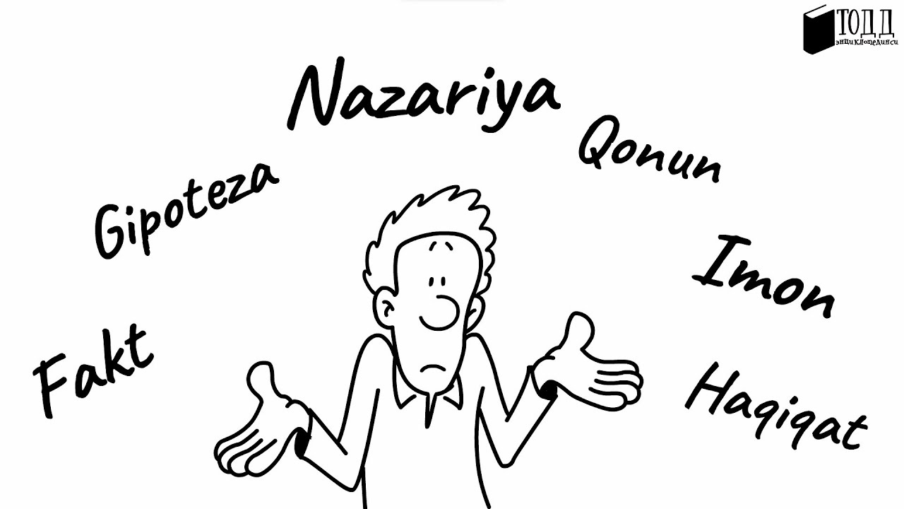 NAZARIYA NIMA? BILIM TUSHUNCHALARI