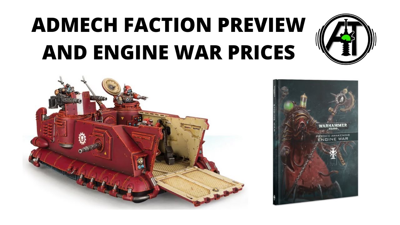 Engine War Adeptus Mechanicus Preview + Prices - Custom Forge Worlds + Holy Order Warlord Traits