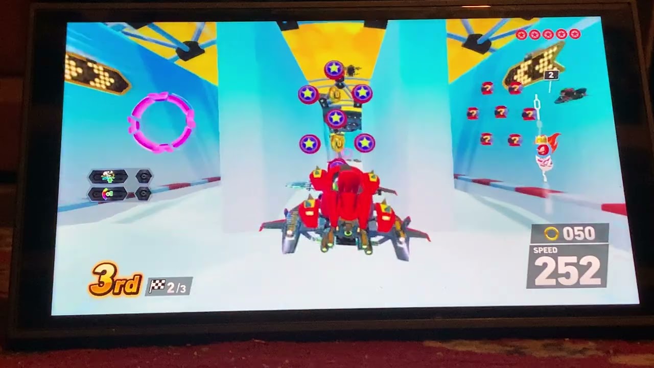 Sonic racing: crossworlds Boom Boo Grand Prix Super Sonic Speed #sonic #sega #sonicthehedgehog 