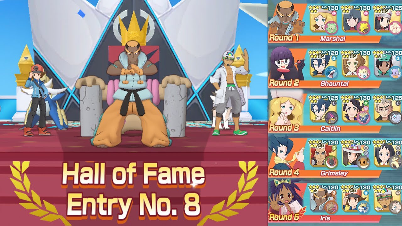 Unova Elite Four vs. 7500 Points Unova Champion Stadium (Season 1 - Week 3) | Pokémon Masters EX