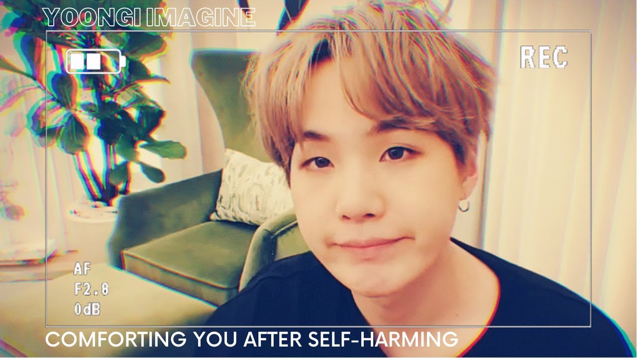 Yoongi comforts your self-harm relapse [fake subs] | BTS imagine