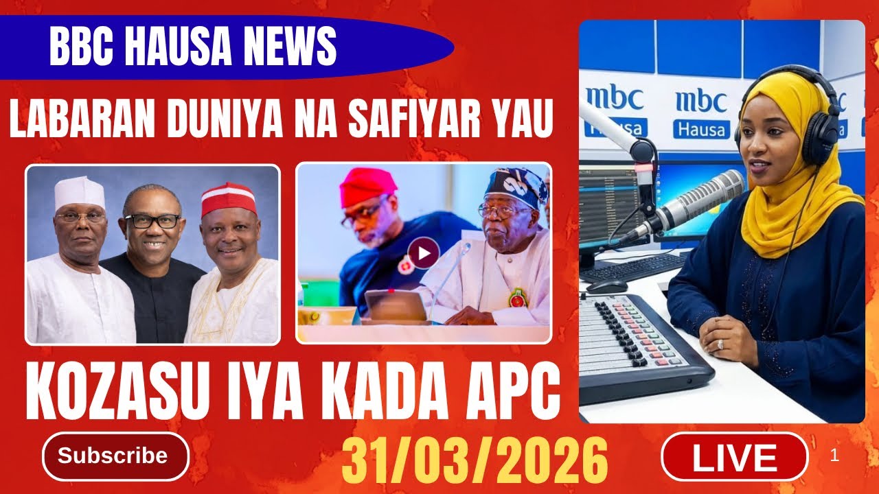 BBC HAUSA LABARAN DUNIYA NA SAFIYAR YA 01/04/2026