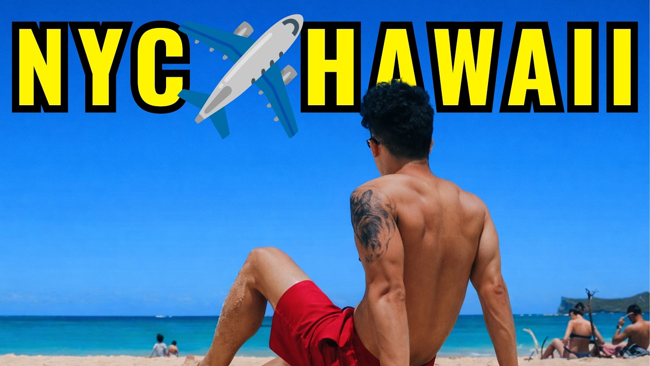 My First Time in HAWAII 🤙