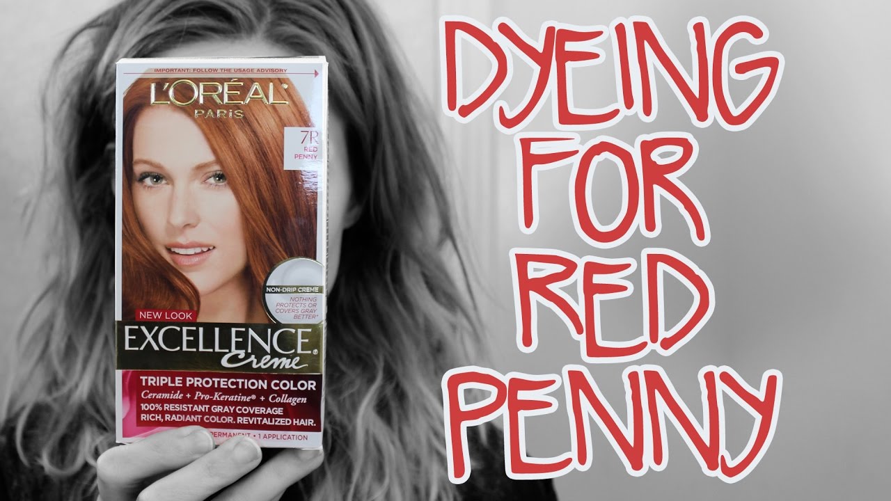 Dyeing For L'Oreal Paris Red Penny 7R