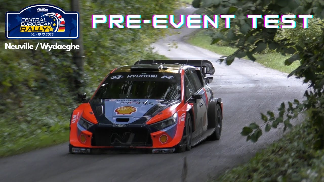 Thierry Neuville | Hyundai i20 N Rally1 | PET Central European Rally 2025