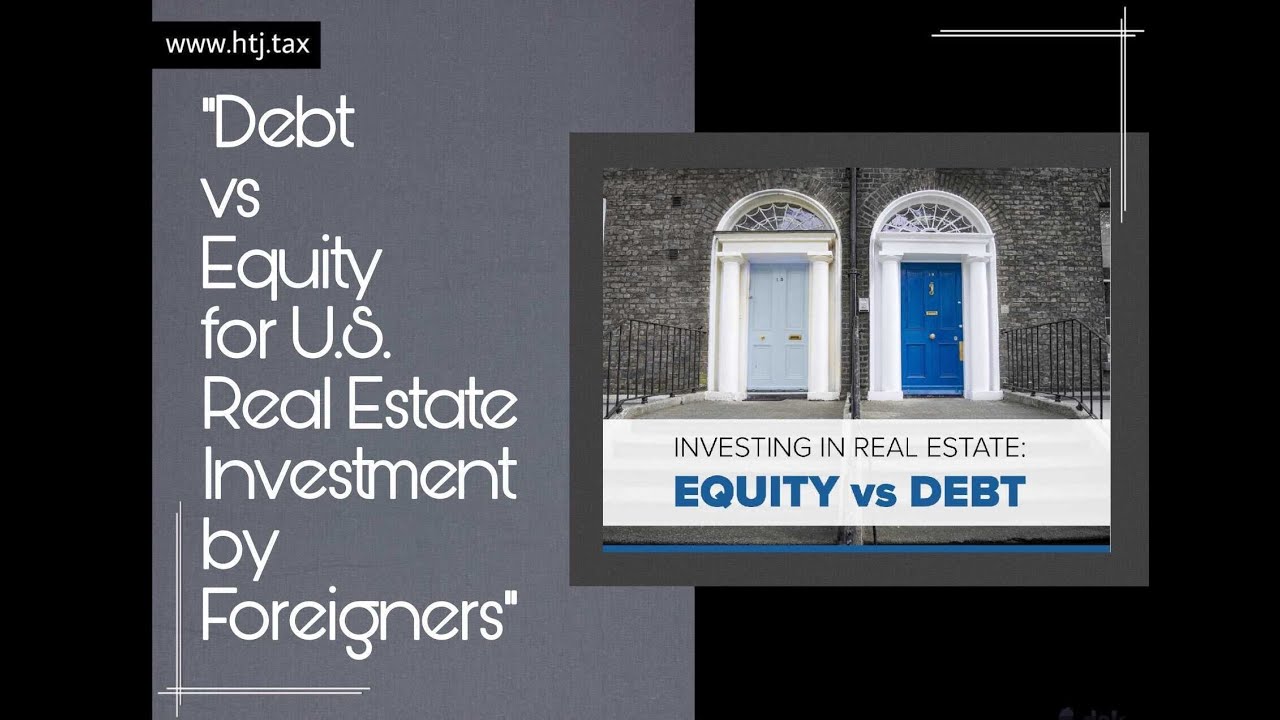 [ HTJ Podcast ] Today's thought-How a #ForeignInvestor structure your investment in US #RealEstate?
