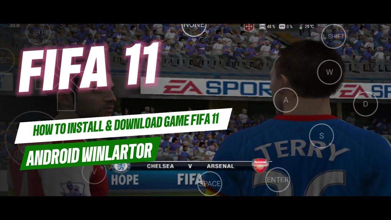 HOW TO INSTALL GAME FIFA 11 Android Winlator 8.0
