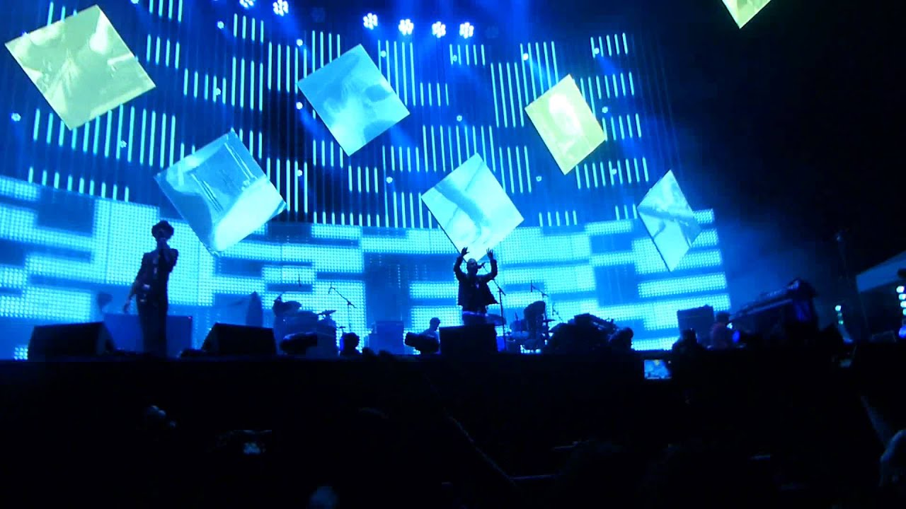 Radiohead - Idioteque live - Foro Sol Mexico City 04/17/2012 [FHD]