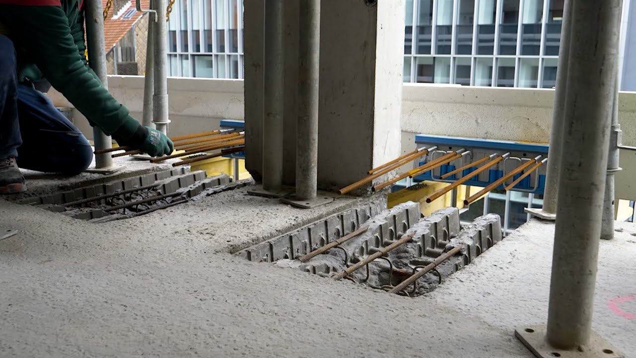 Schöck levert de thermische onderbrekingen en IDock uitsparingen bij nieuwbouw in Brussel