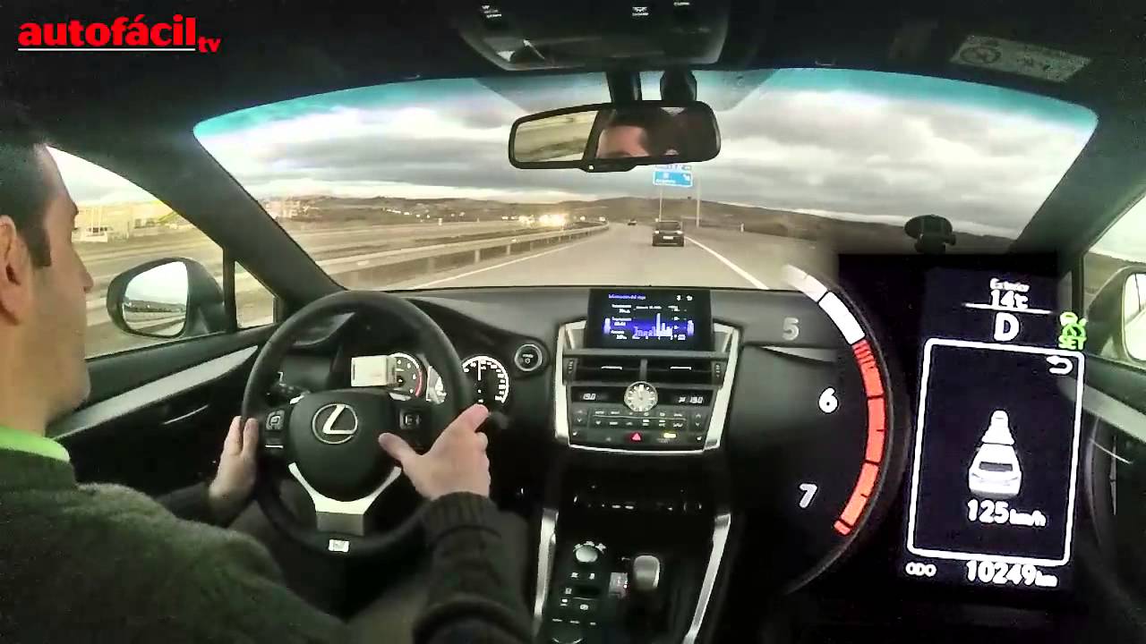 Control de velocidad activo ACC radar Lexus NX300h