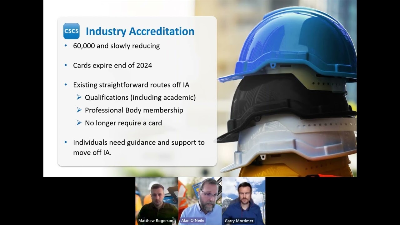 CSCS Industry Accreditation webinar