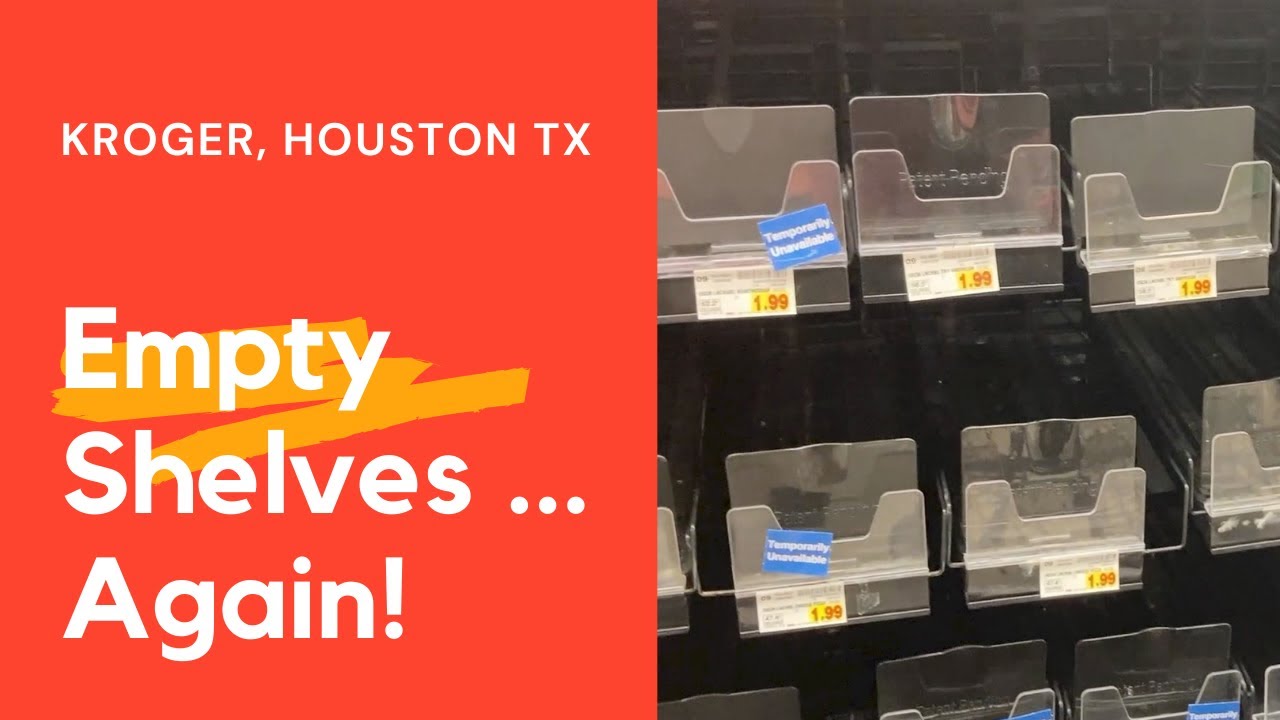 Low / Out of Stock Items at Kroger, September, 2nd 2021 | Food Shortages | Empty Shelves