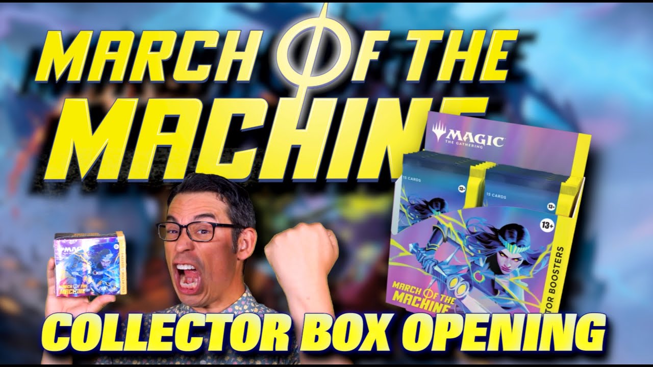 March of the Machine Collector Box OPENING