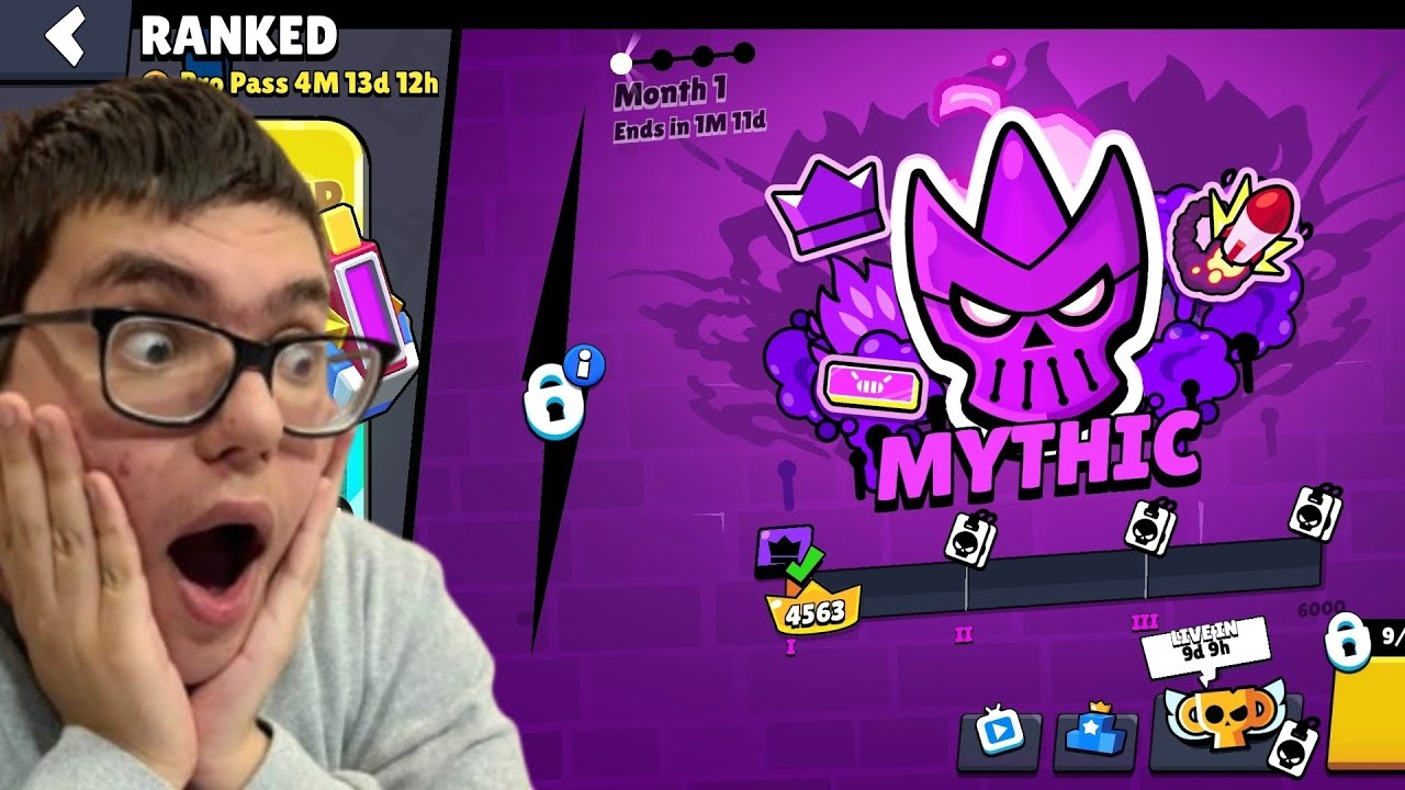UŠAO SAM U MYTHIC RANK I OTVORIO LEGENDARY STARR DROP!!! | BRAWL STARS