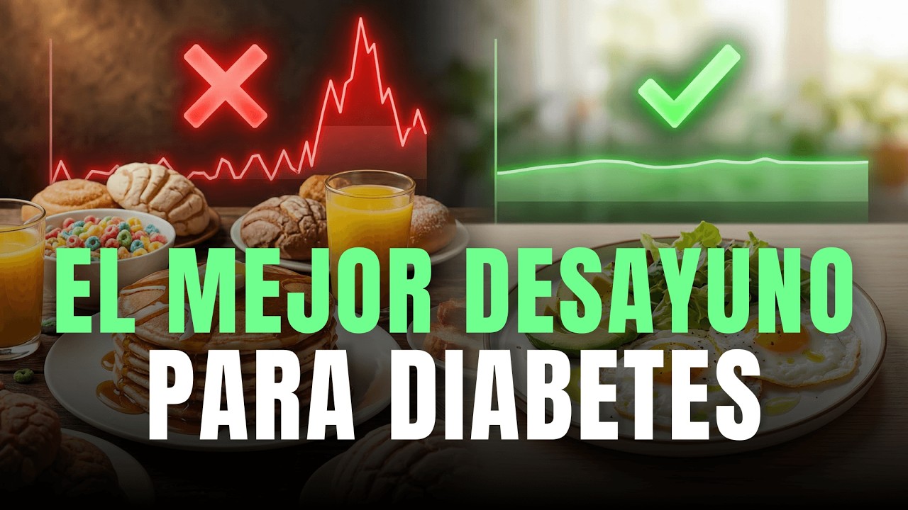 Desayuno para BLOQUEAR DIABETES Tipo 2 | No SUBE la GLUCOSA