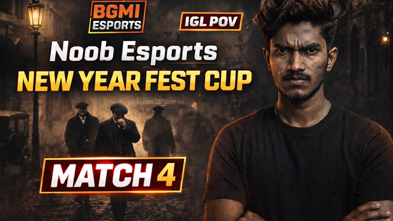 Noob esports new year fest cup match 4 (IGL pov )
