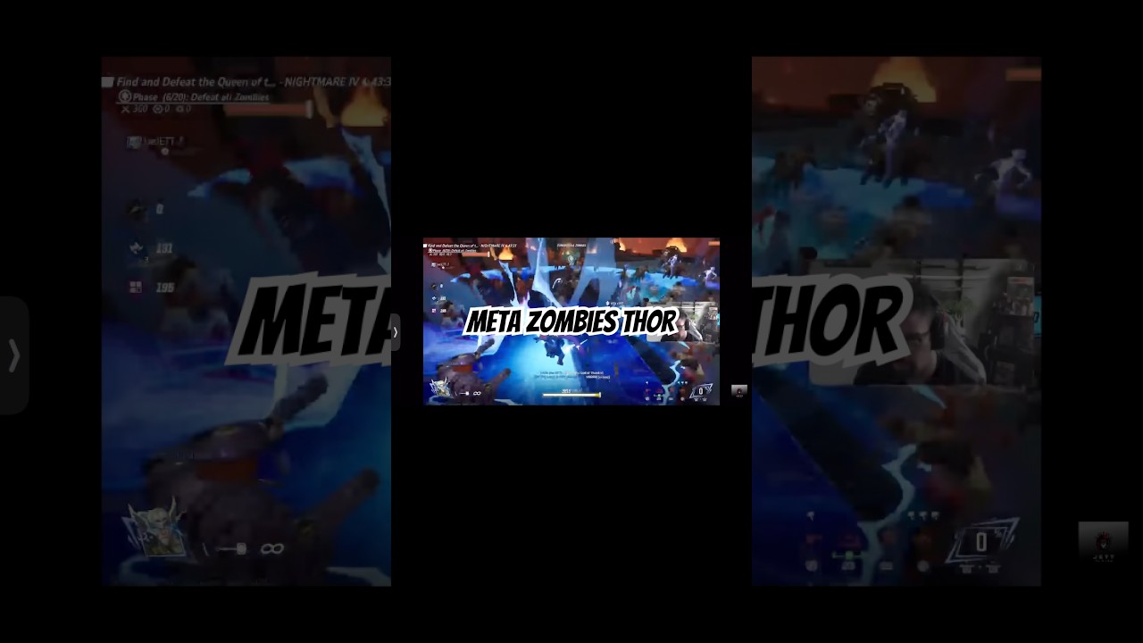 How &ldquo;Meta&rdquo; Thor looks in Zombies by the way 😂 #marvelrivals