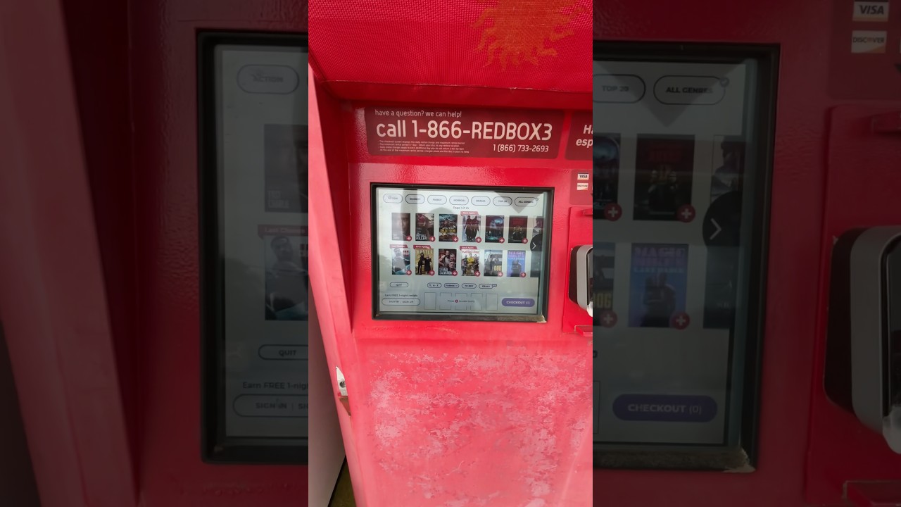 We Found A Working RedBox DVD Kiosk In 2025