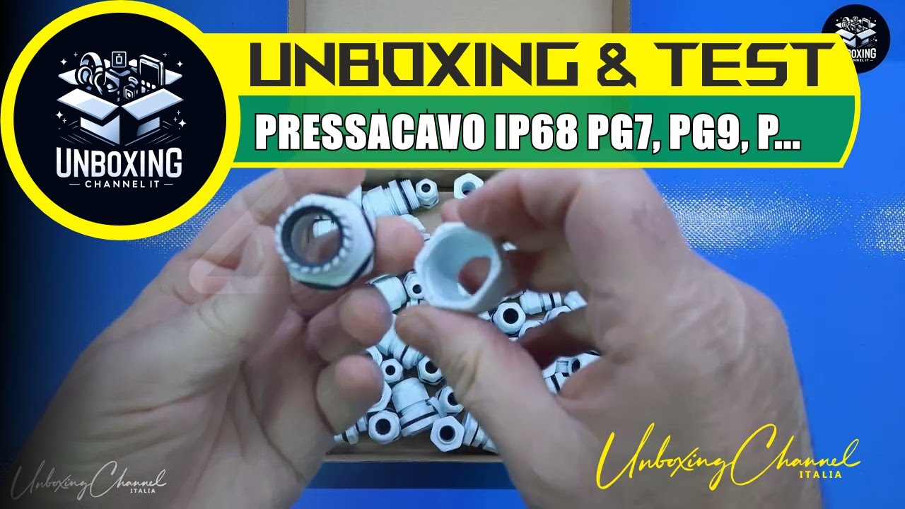 Pressacavi Economici IP68: Funzionano Davvero? [Unboxing Italia]