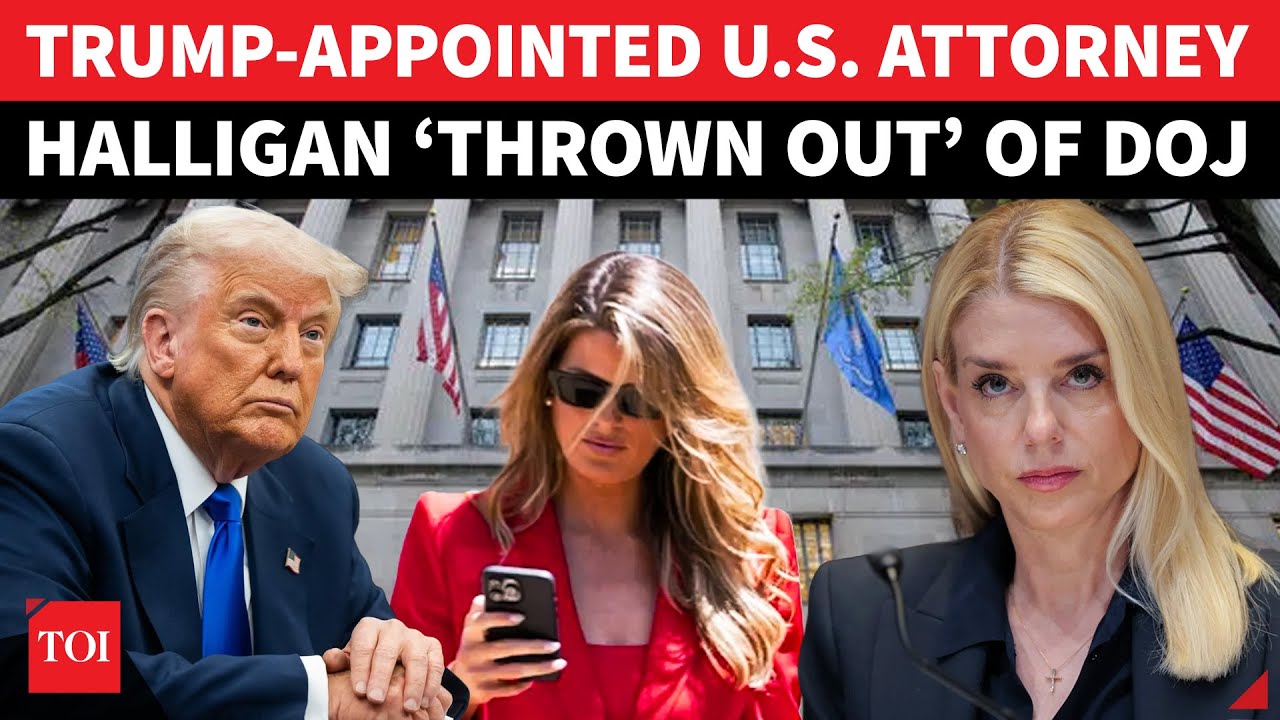 Trump Lawyer ‘BOOTED OUT’ Of DOJ; Lindsey Halligan ‘Barred’ From Using US Attorney Title