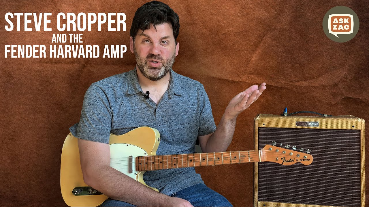 Steve Cropper and the Fender Harvard Amp ASK ZAC EP 19
