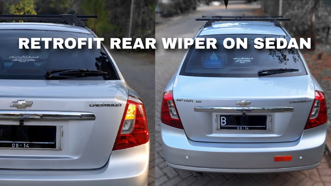 Pasang WIPER BELAKANG di MOBIL SEDAN | Chevrolet Optra