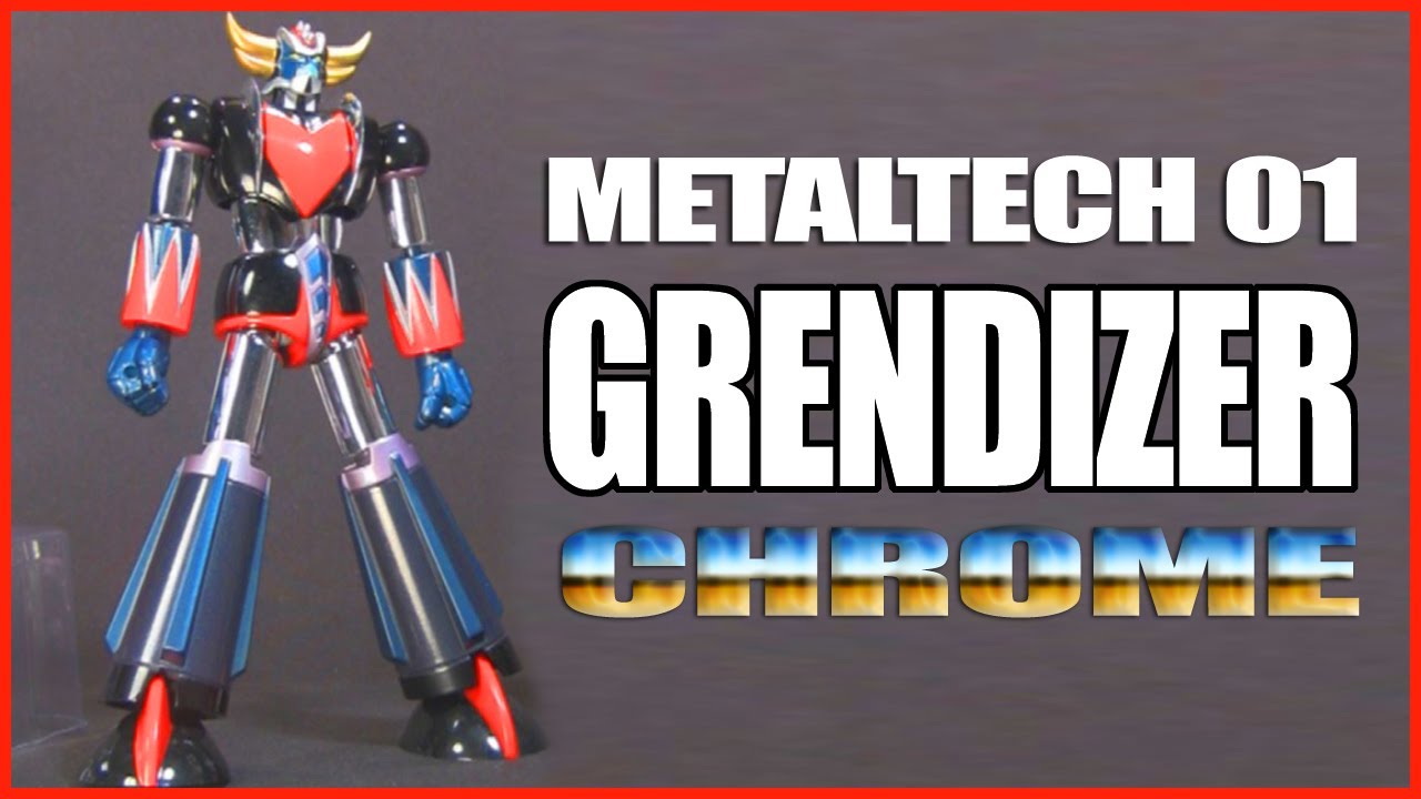 HL PRO METALTECH 01 UFO GRENDIZER Chrome edition diecast robot figure