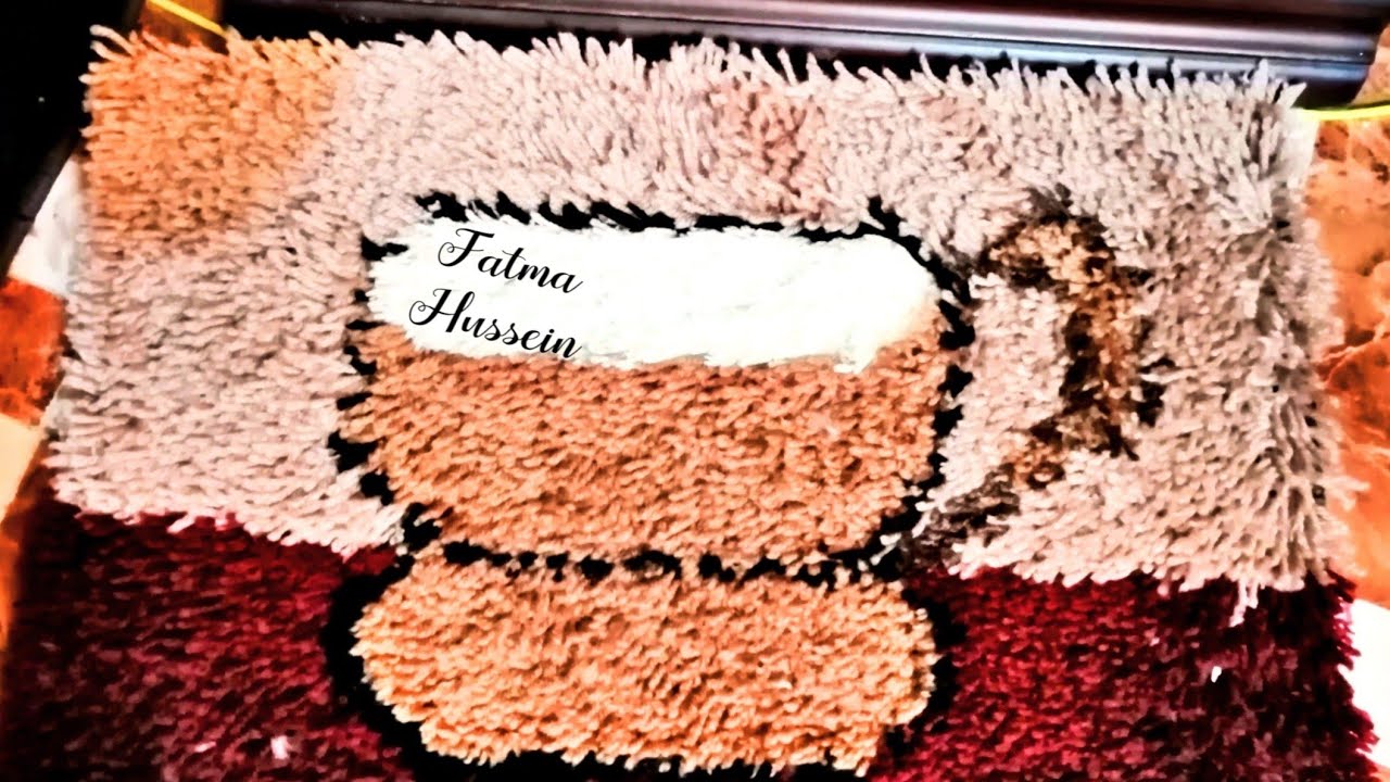 سجادة شاج من غير تقطيع الخيط  شبك كنافا carpet hand made rugs