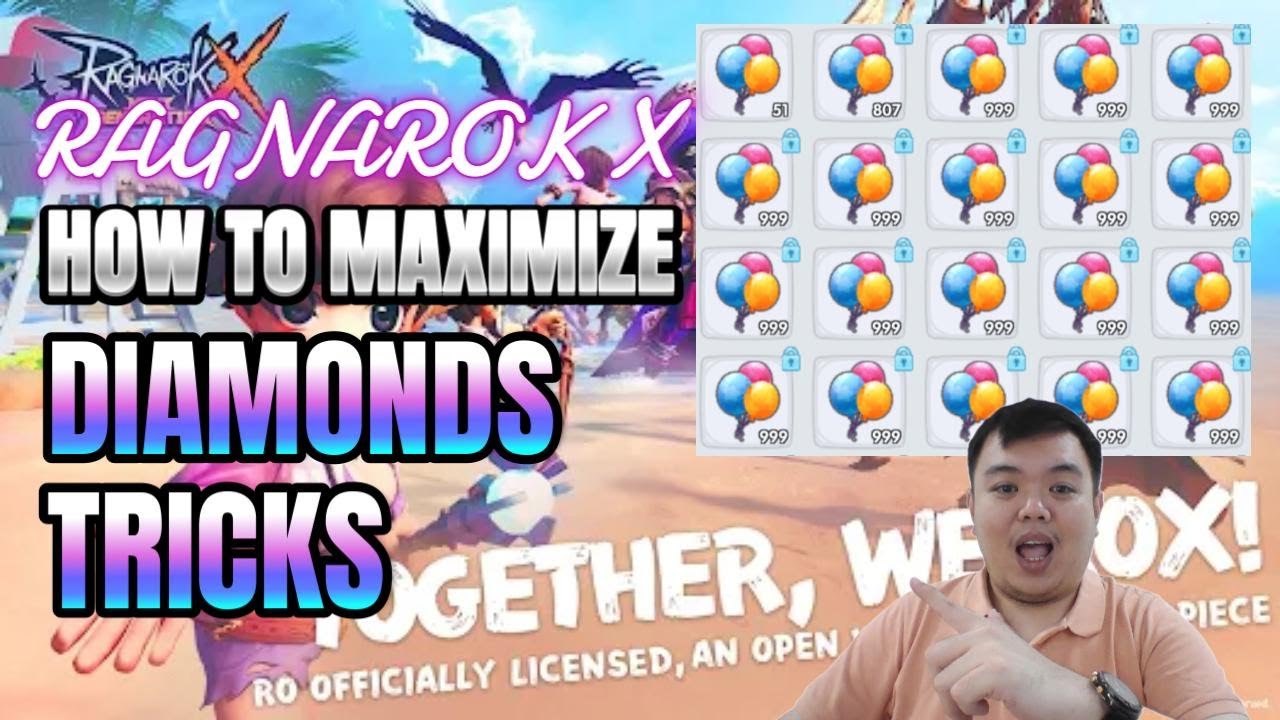 RAGNAROK X GLOBAL | TRICK TO MAXIMIZE YOUR DIAMOND AND CRYSTAL ! | LEAKED !!! GRAB IT FAST !