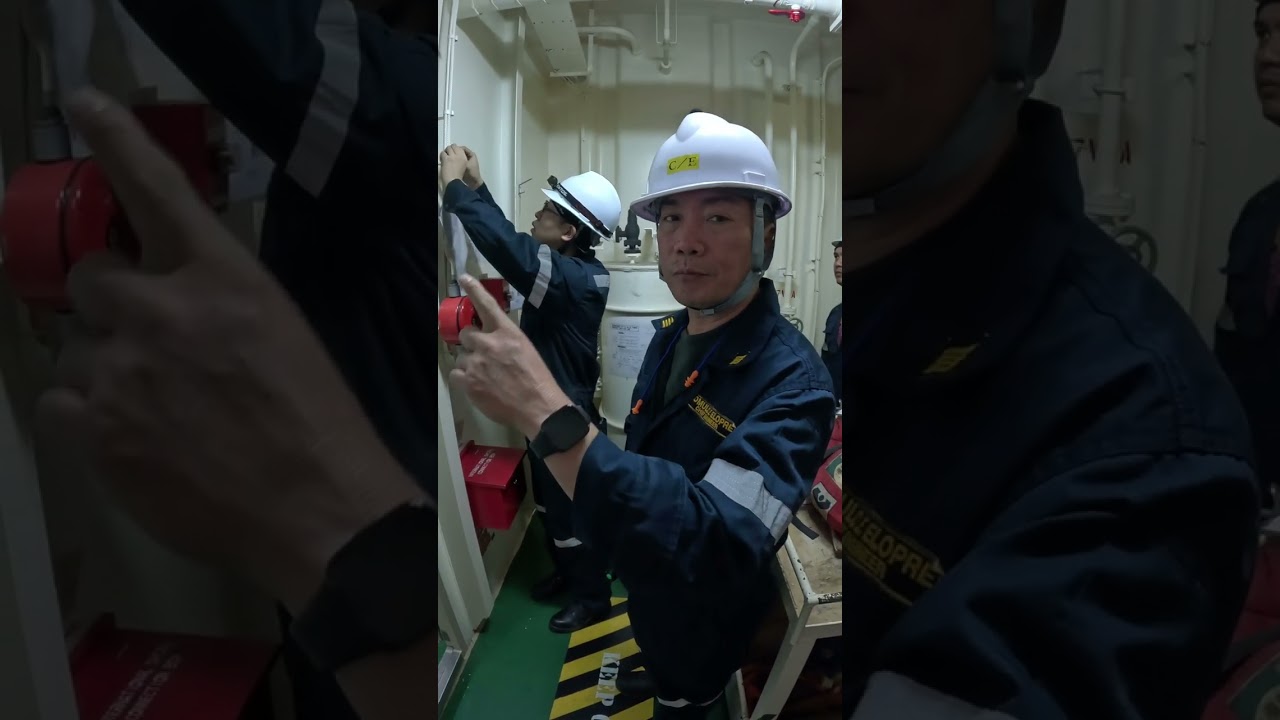 Ship's Engineer & crew Familiarization