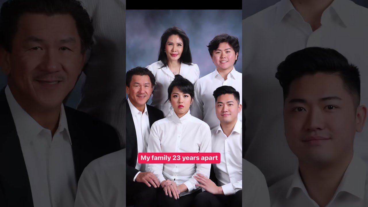 my family 23 years apart