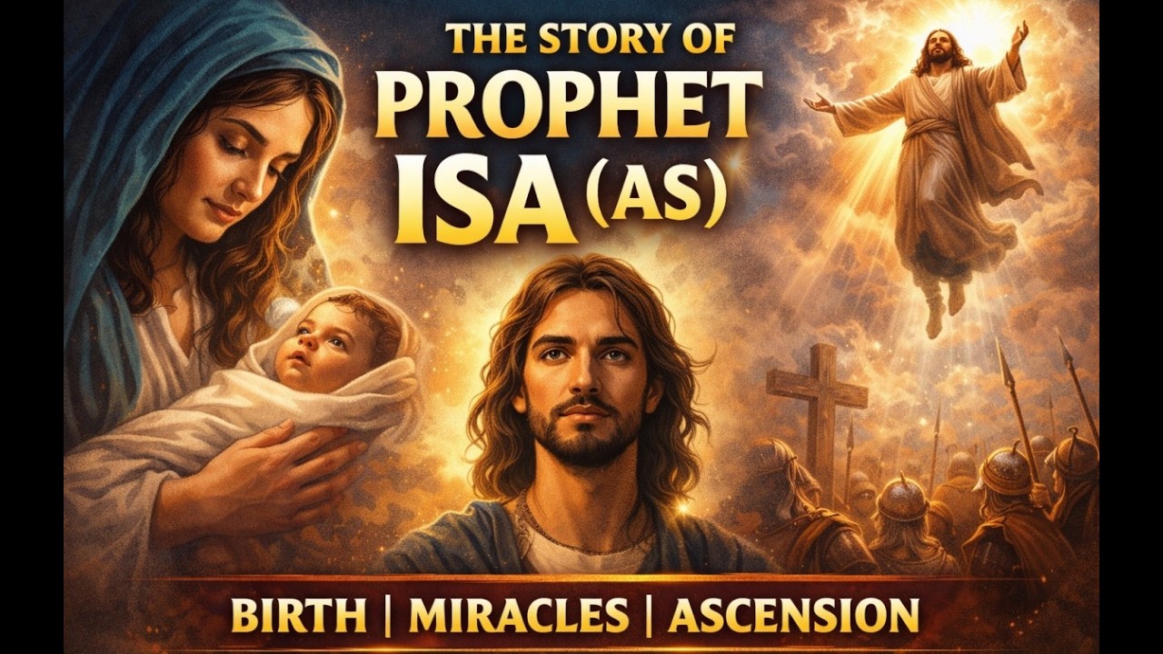 The Untold Story of Jesus in Islam | Prophet Isa’s Miracles, Crucifixion & Return #jesus