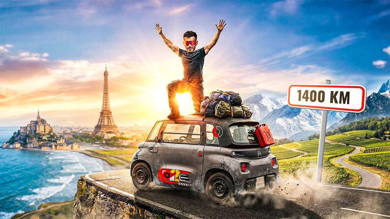 TRAVERSER la FRANCE en CITROËN AMI ! (J'ai mis 9 jours mdr)