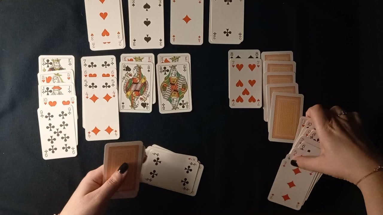 ASMR Solitaire SAKIZ YOK  | ASMR Playing Card