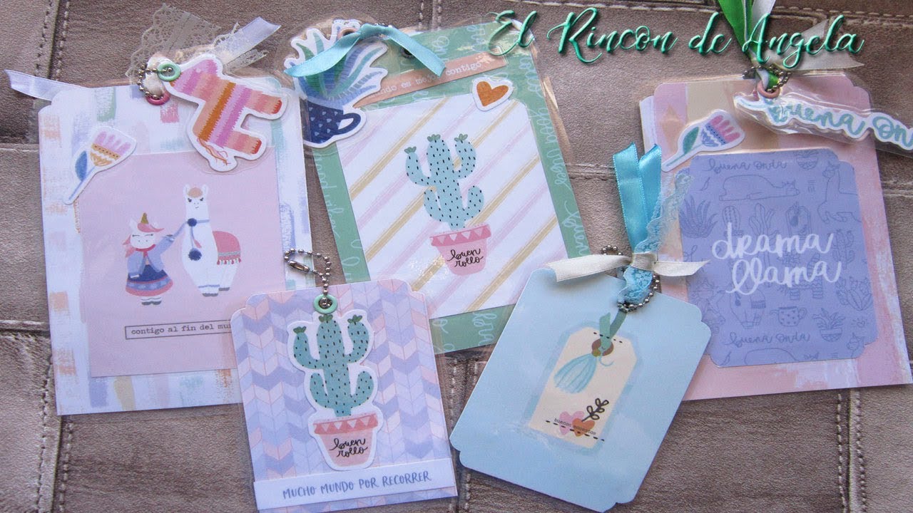 Scrapbooking-Como hacer tags con plastificadora-Diy manualidades ,scrap