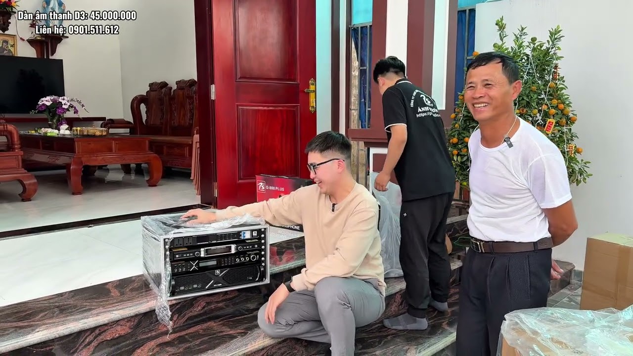 | Đức đi lắp Dàn | “Phiên bản Đặc Biệt” anh trai nước ngoài mua tặng bố mẹ giải trí ở quê