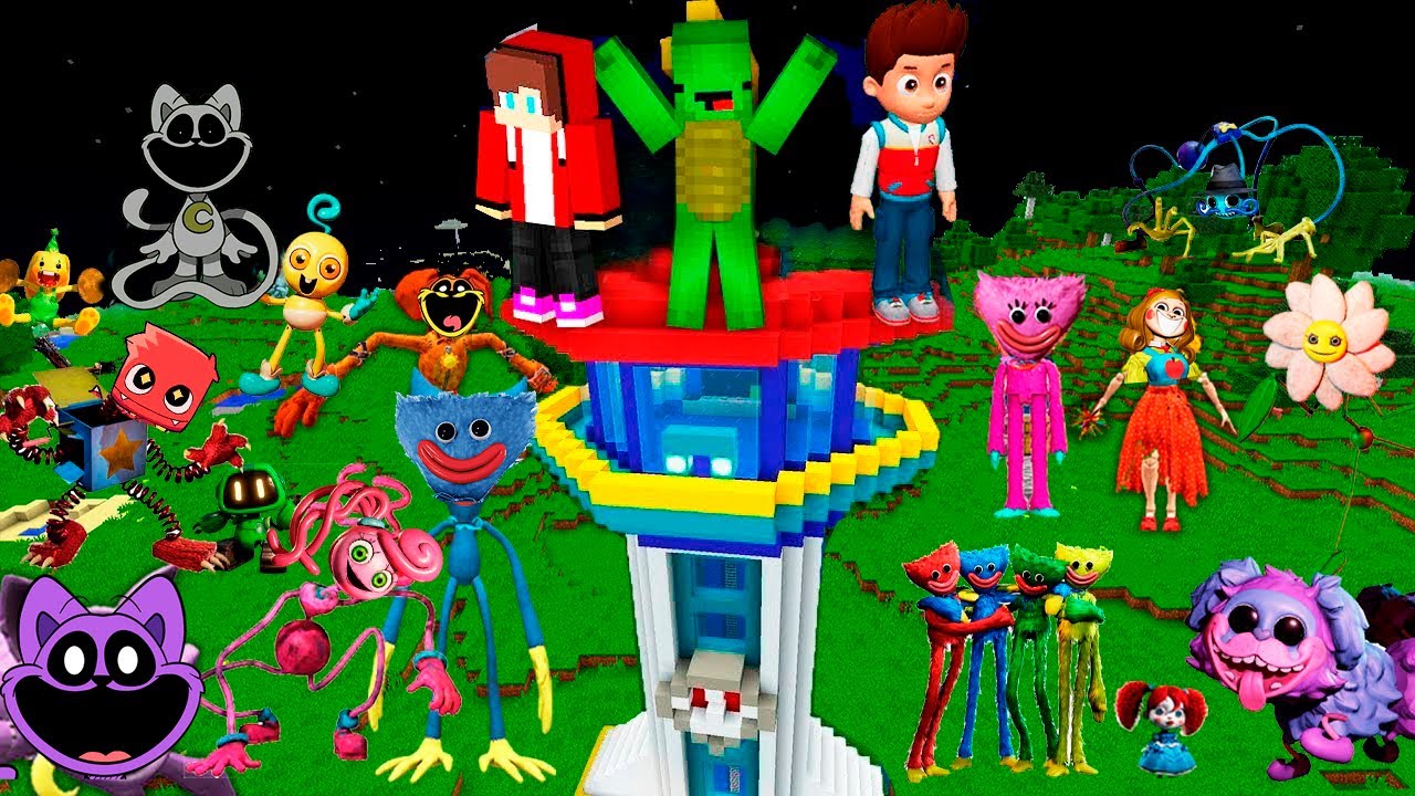 ВСЕ СТРАШНЫЕ МОНСТРЫ ИЗ мультсериала «Poppy Playtime vs. Paw Patrol Security House», глава 3.