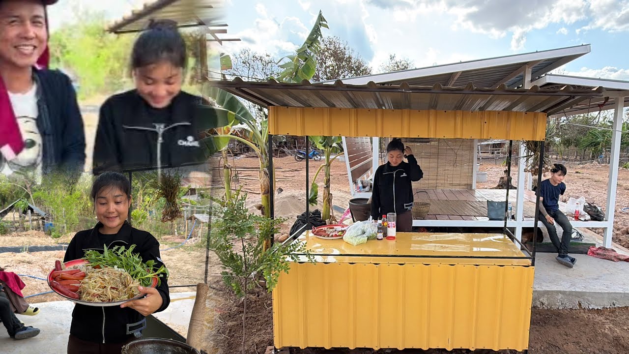 เปีดร้านส้มตำอยู่บ้านสวน//ปวดหัวจริงๆกับบ้านหลังนี้ 