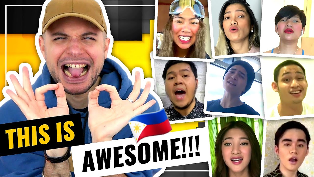 Katrina V, Daryl O, Khel, Eumee C, Rhap S... - Lean On Me (Bill Withers) | HONEST REACTION