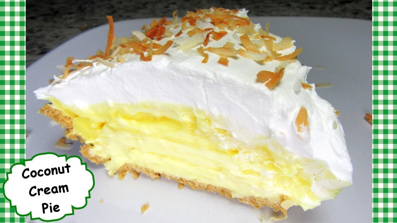 EASY PEASY Кокосовый кремовый пирог ~ Кокосовый кремовый пирог без выпечки