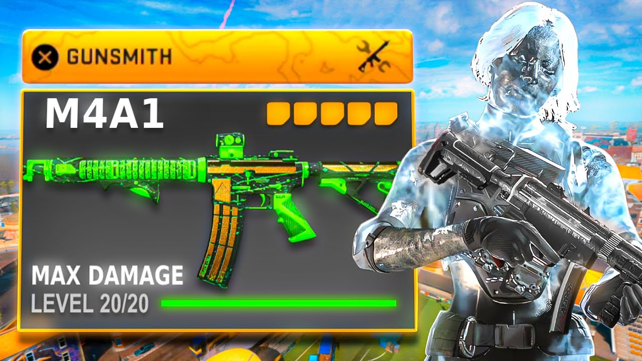 the FASTEST KILLING M4 CLASS SETUP on Vondel Park Warzone!