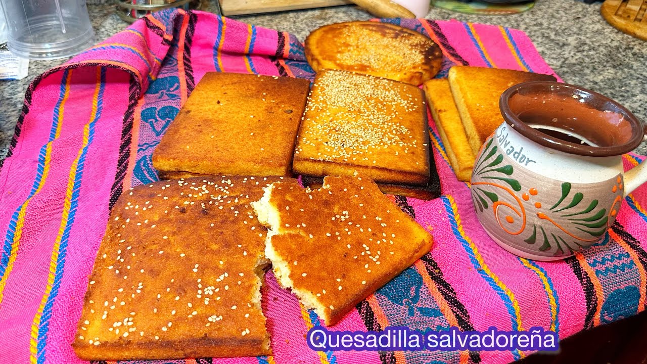 Que antojos de QUESADILLA SALVADOREÑA así que la prepare