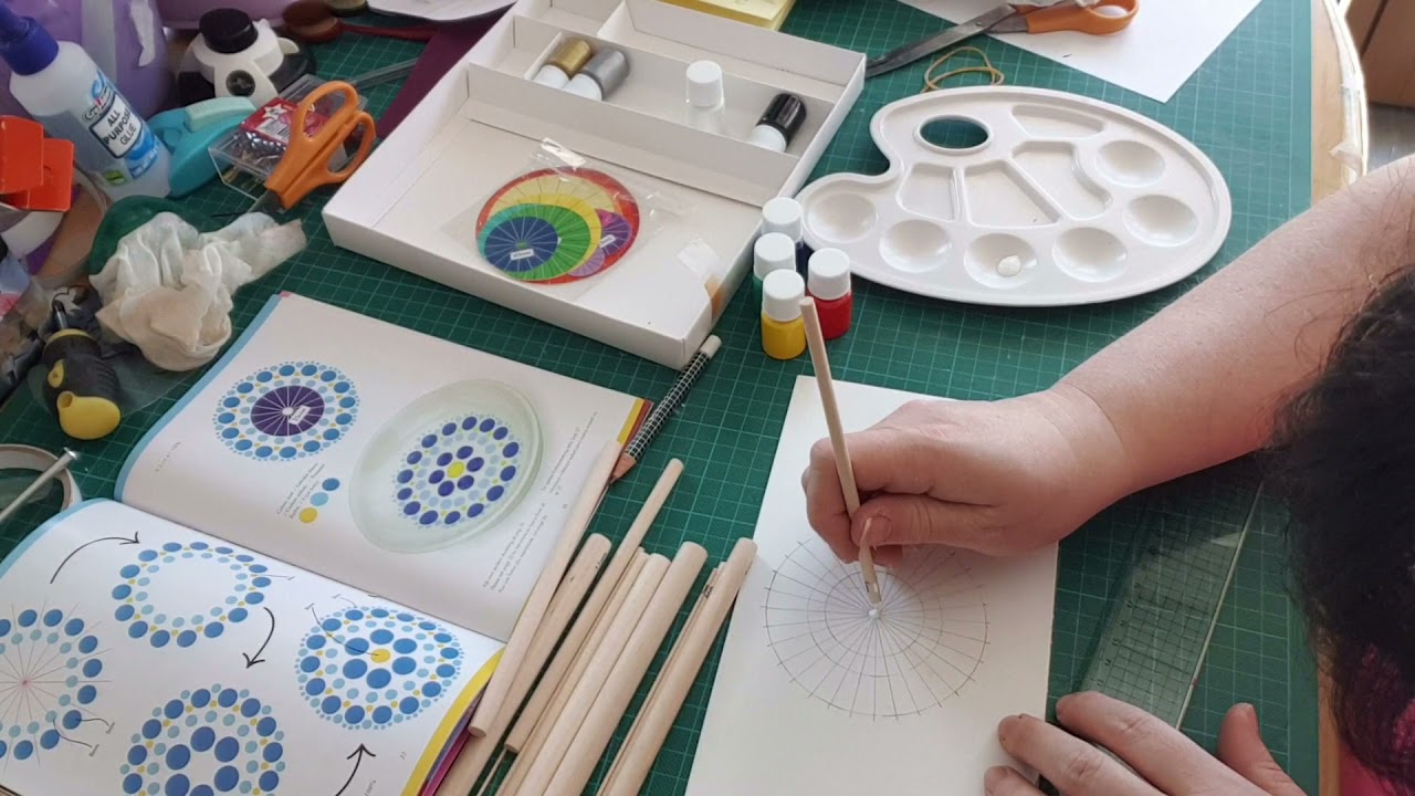 Tuto du Dot painting de chez Action