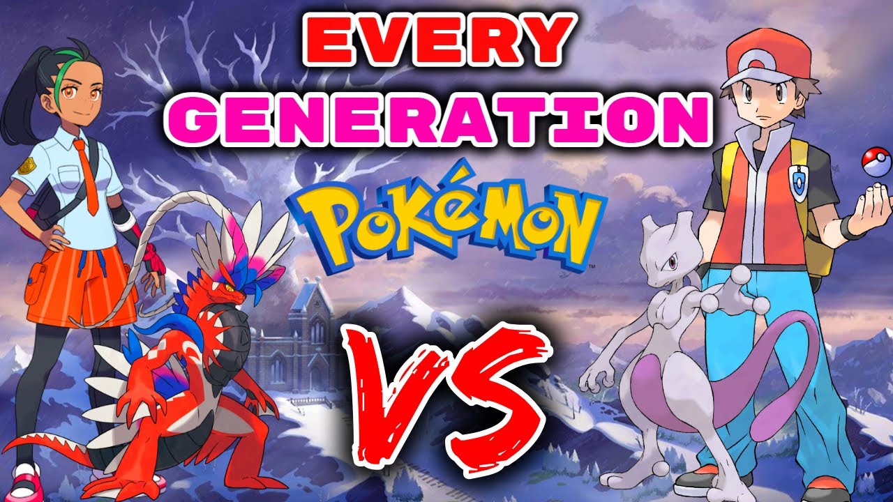 We Catch A Pokemon From Every Generation. Then We FIGHT!!