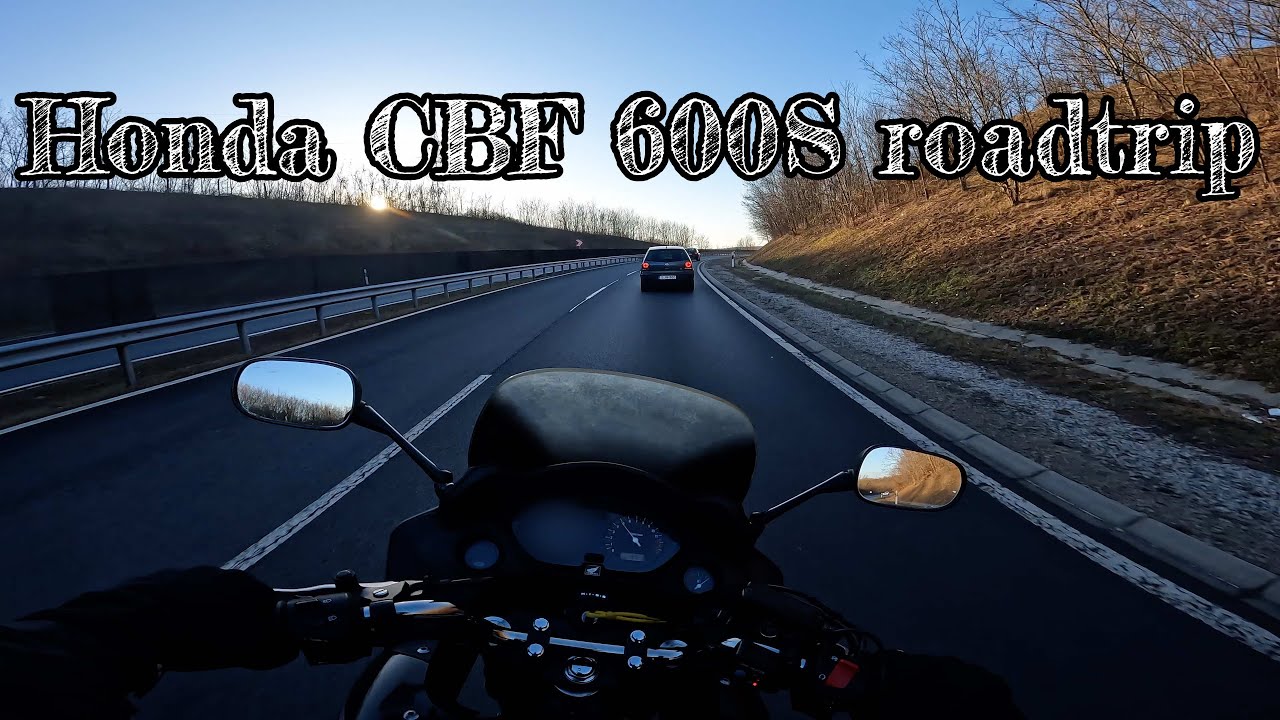🏍️ Honda CBF 600S road trip | Január végi kirándulás