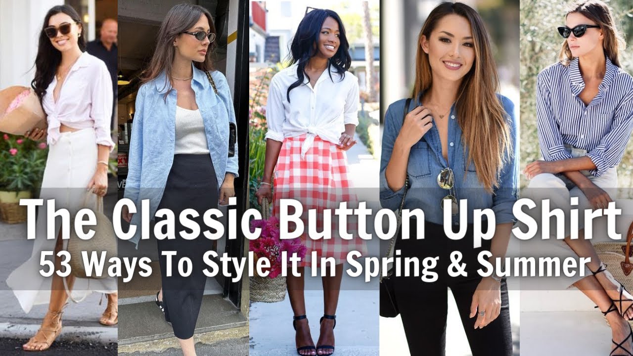 Genius Ways To Update Your Classic Button Up Shirt For A Fresh Look