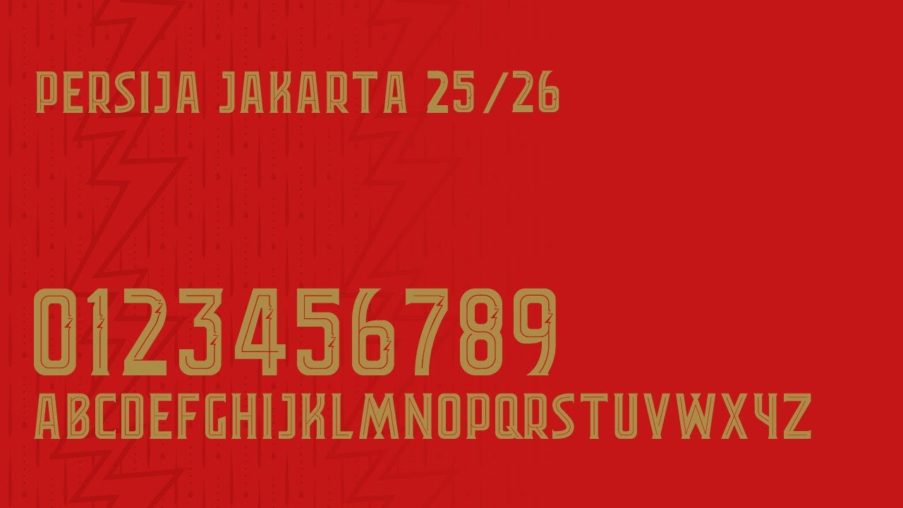 Font Persija Jakarta 25/26 - FREE DOWNLOAD