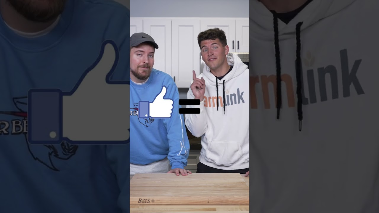 1 Просмотр = 1 Пожертвованное блюдо (с участием MrBeast)